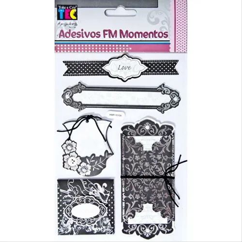 [OUTLET] Adesivo FM - Momentos Clássicos - Toke e Crie